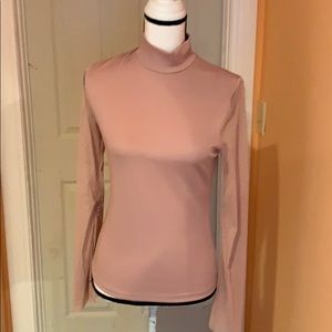 NWT - longsleeve mesh tee